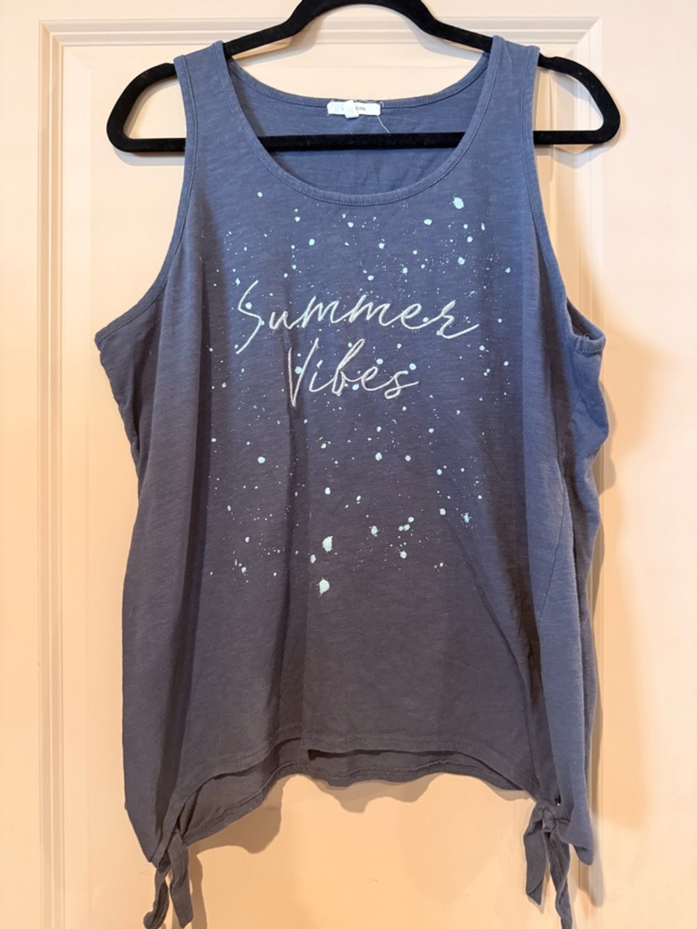 Tie-Hem Tank Top